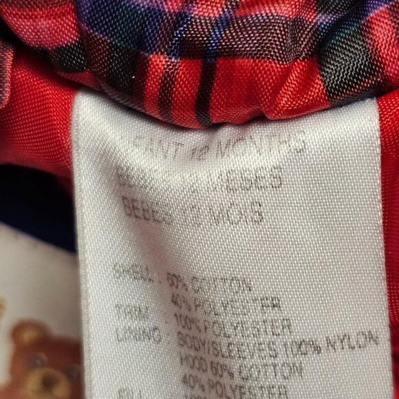 Vintage The Cuddle Club Baby Child Coat Jacket Infant Block Colors Mr Fix It 12 - Picture 15 of 16